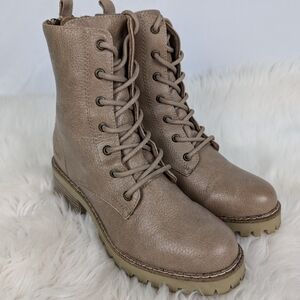 Blowfish Tan Combat Boots